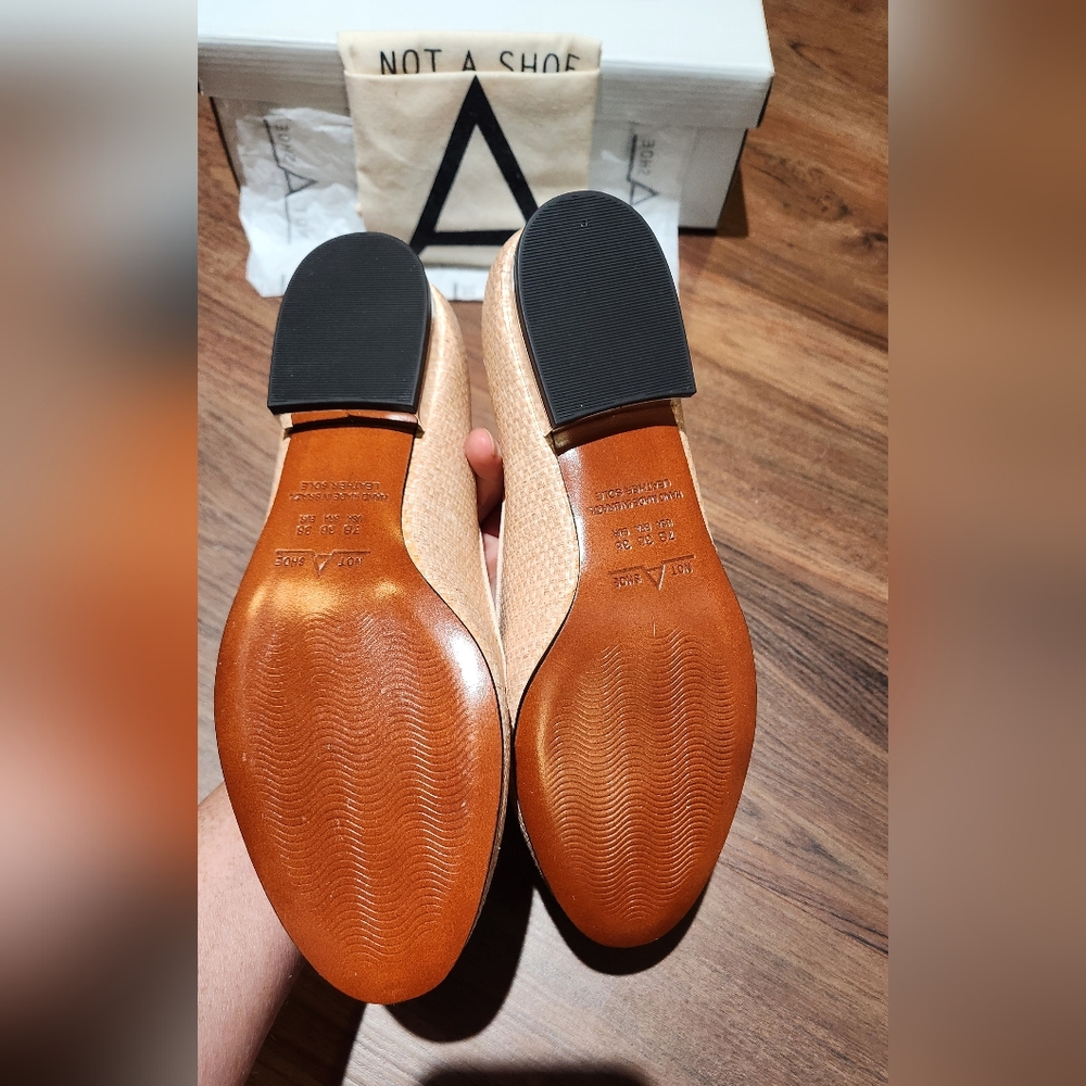 Women's Loafer Palha Nude Rose Not A Shoe Size 7 - Picture 5 of 15